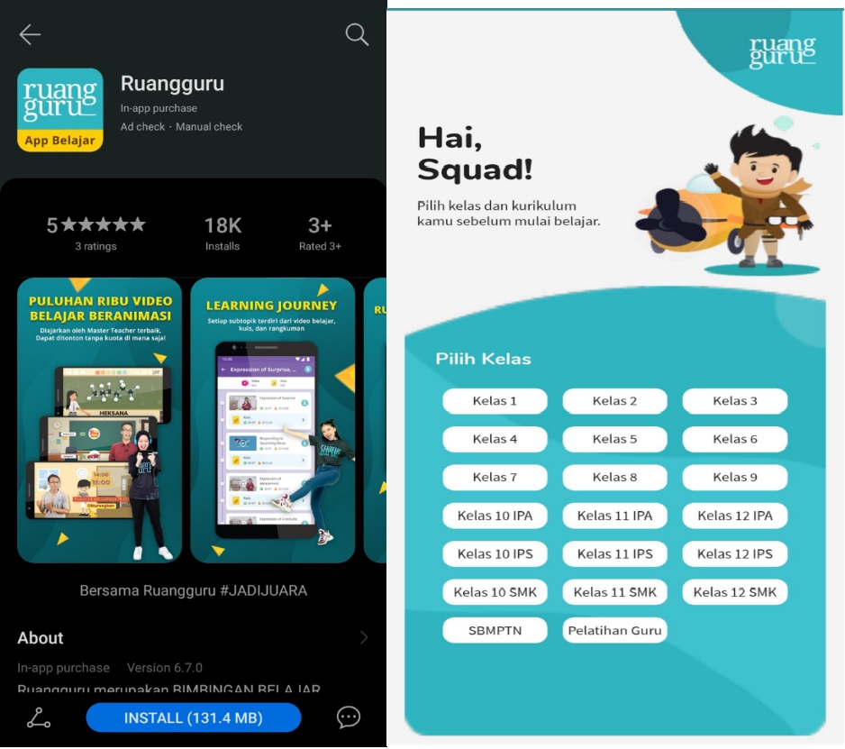 Banyak Aplikasi  Lokal Indonesia di AppGallery Ruang  Guru  